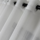 Rideaux transparents haut de gamme ARVENA – Voilages aspect lin sur mesure